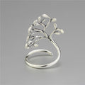 Elegant Olive Tree Ring
